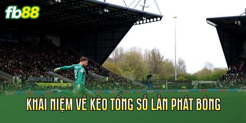 Khái niệm về kèo tổng số lần phát bóng